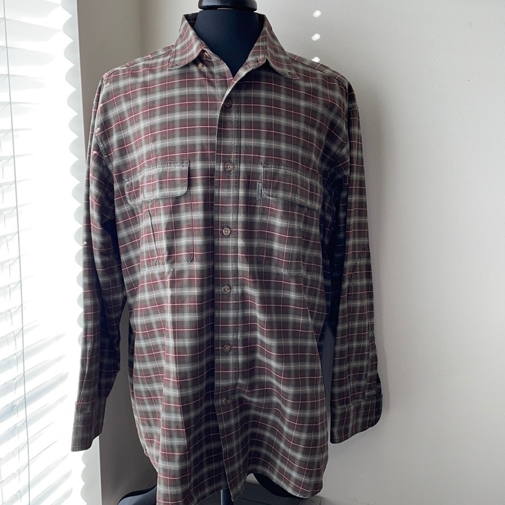 WOOLRICH Long Sleeve Button Down Size Large
